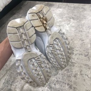 Fila white sneaker size 8